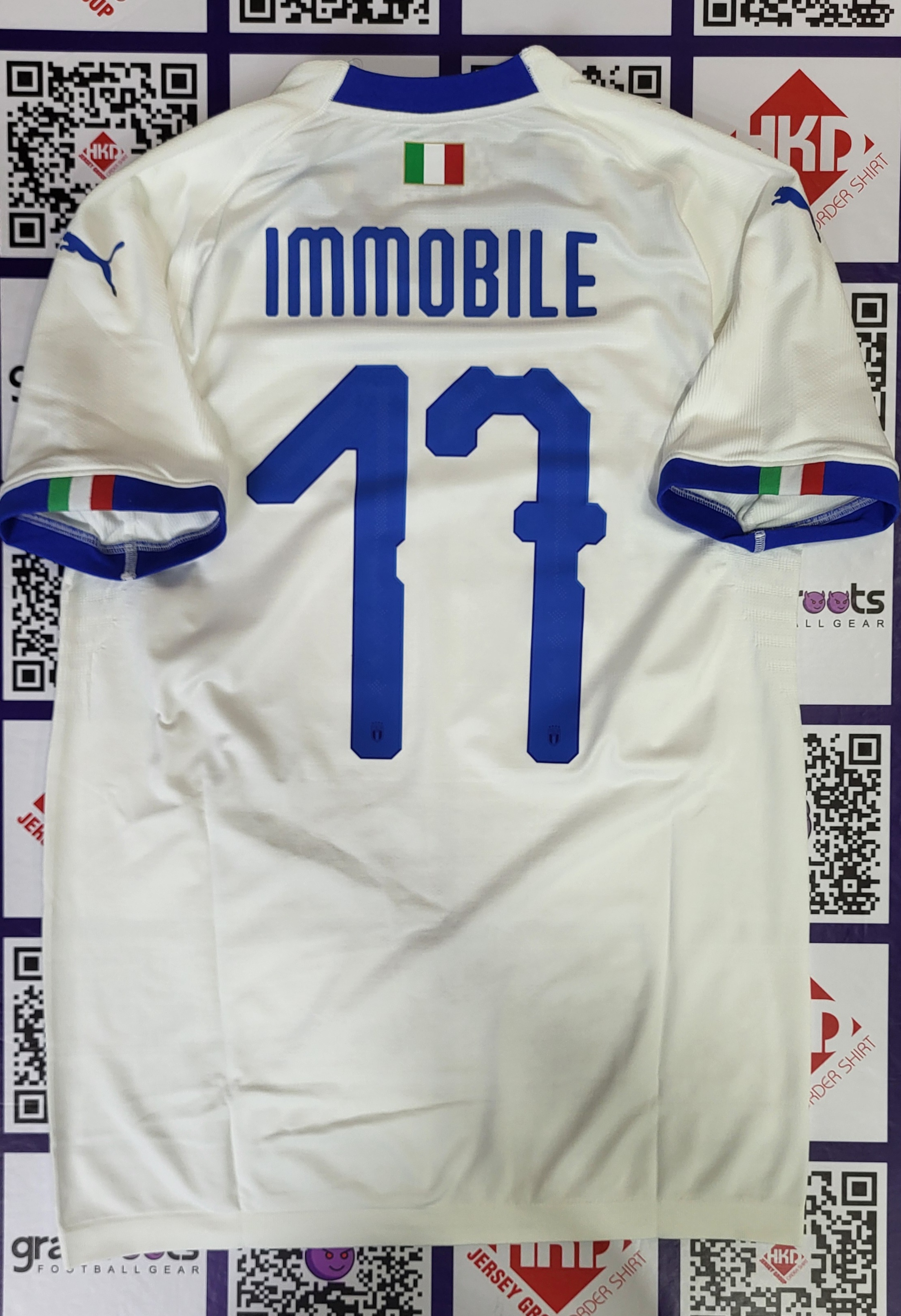 2018 意大利 客 球員版 