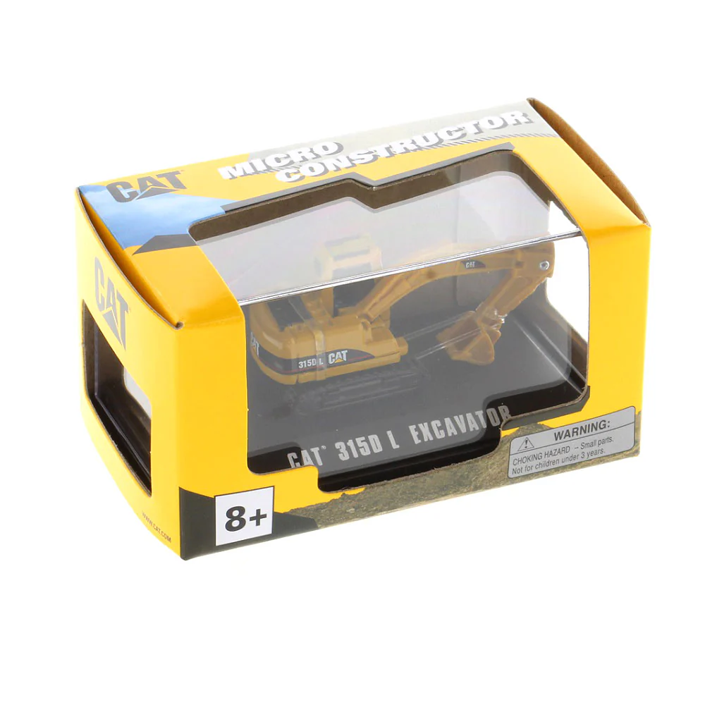 🌐代理版 DIECAST MASTERS CAT 迷你工程車收藏系列 315D 挖掘機 / CAT MICRO 315D L EXCAVATOR 連展示盒 85970DB