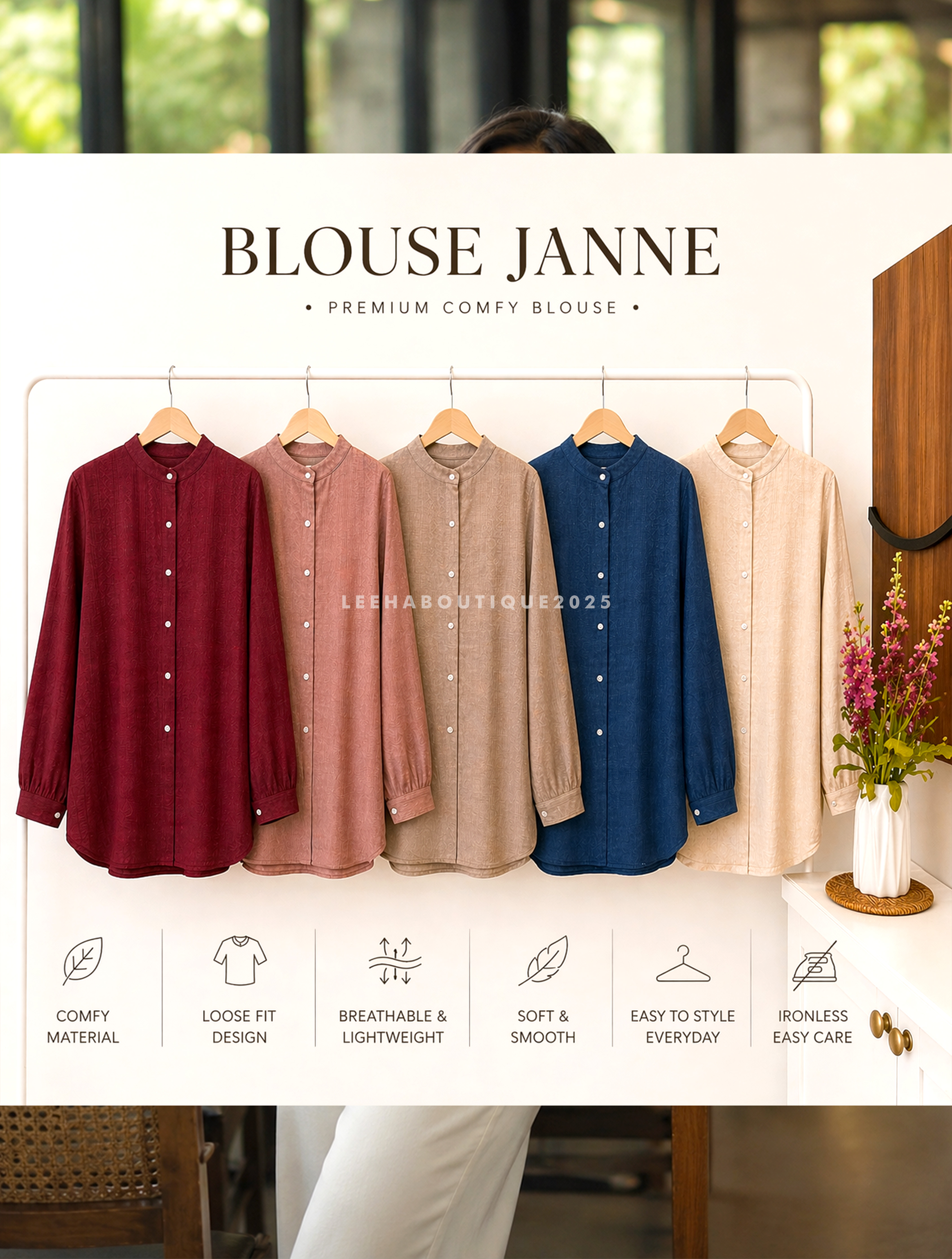 JANNE BLOUSE (free size)