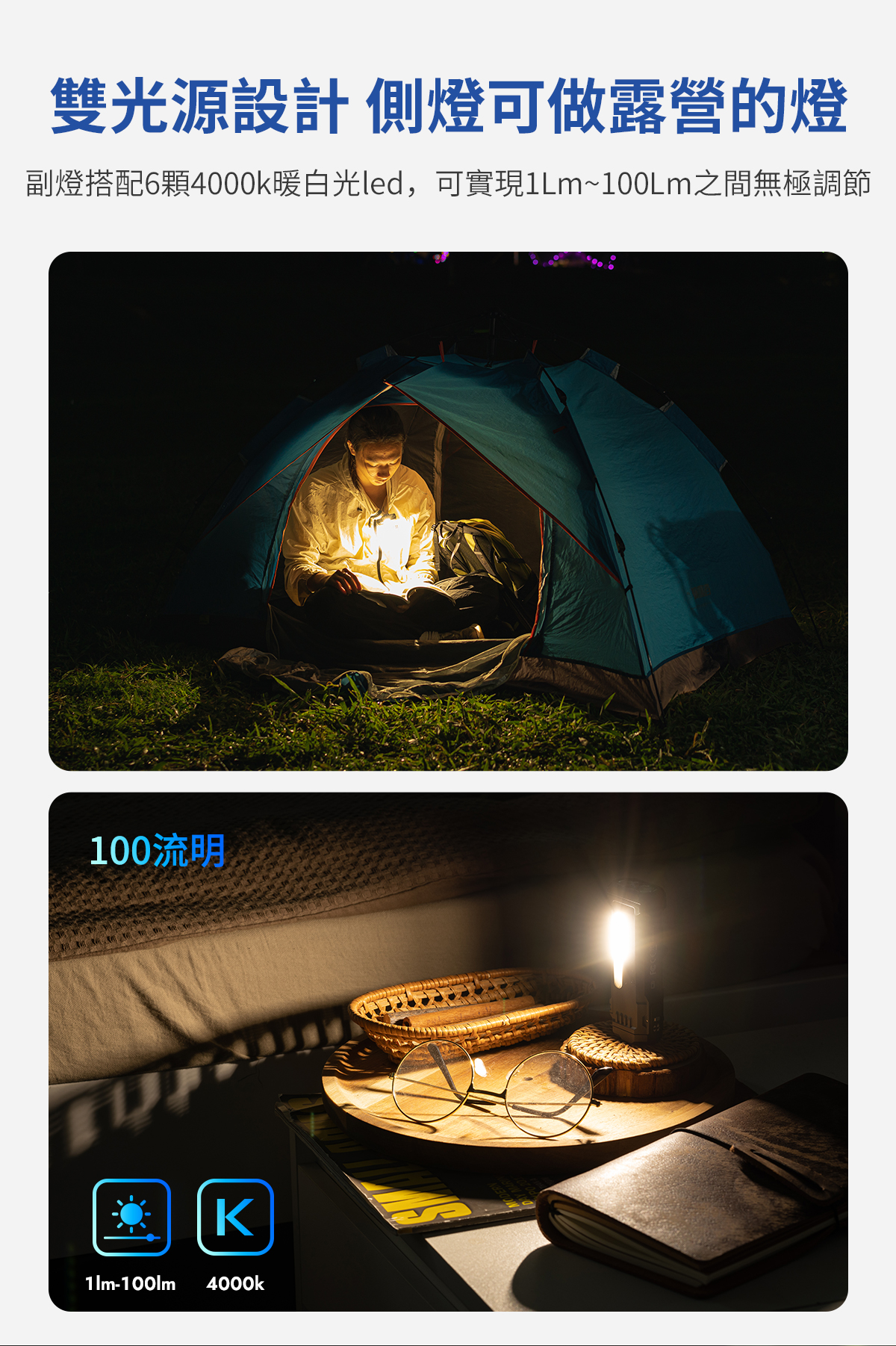 Wuben X4 輕量化多功能手電筒