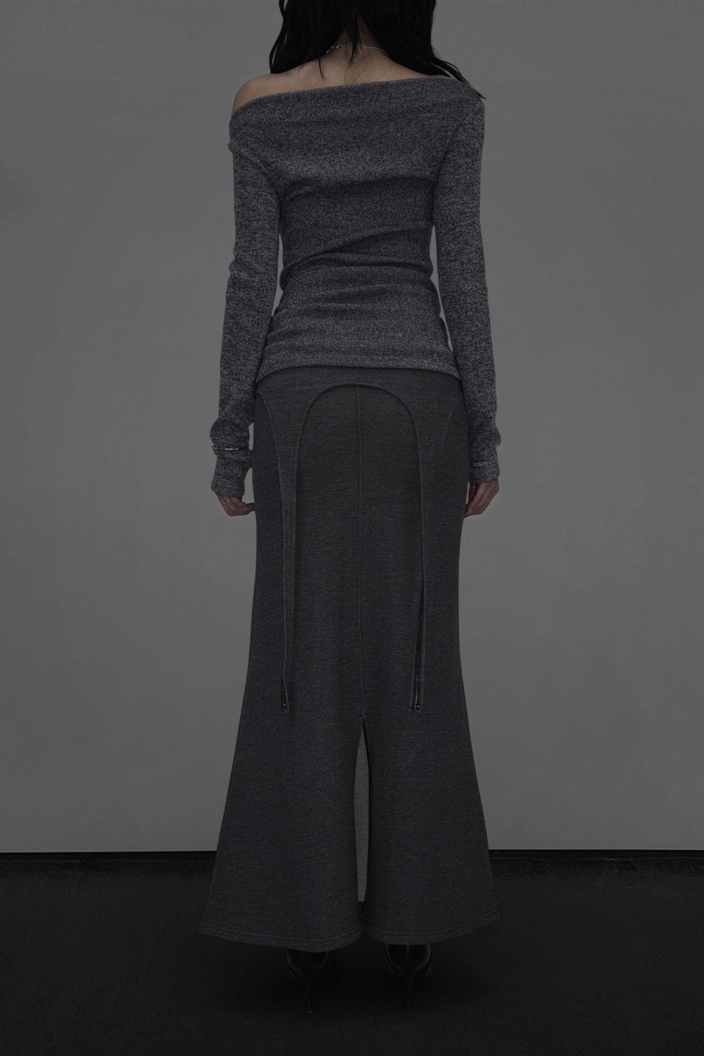 Off-Shoulder Tie-Waist Top