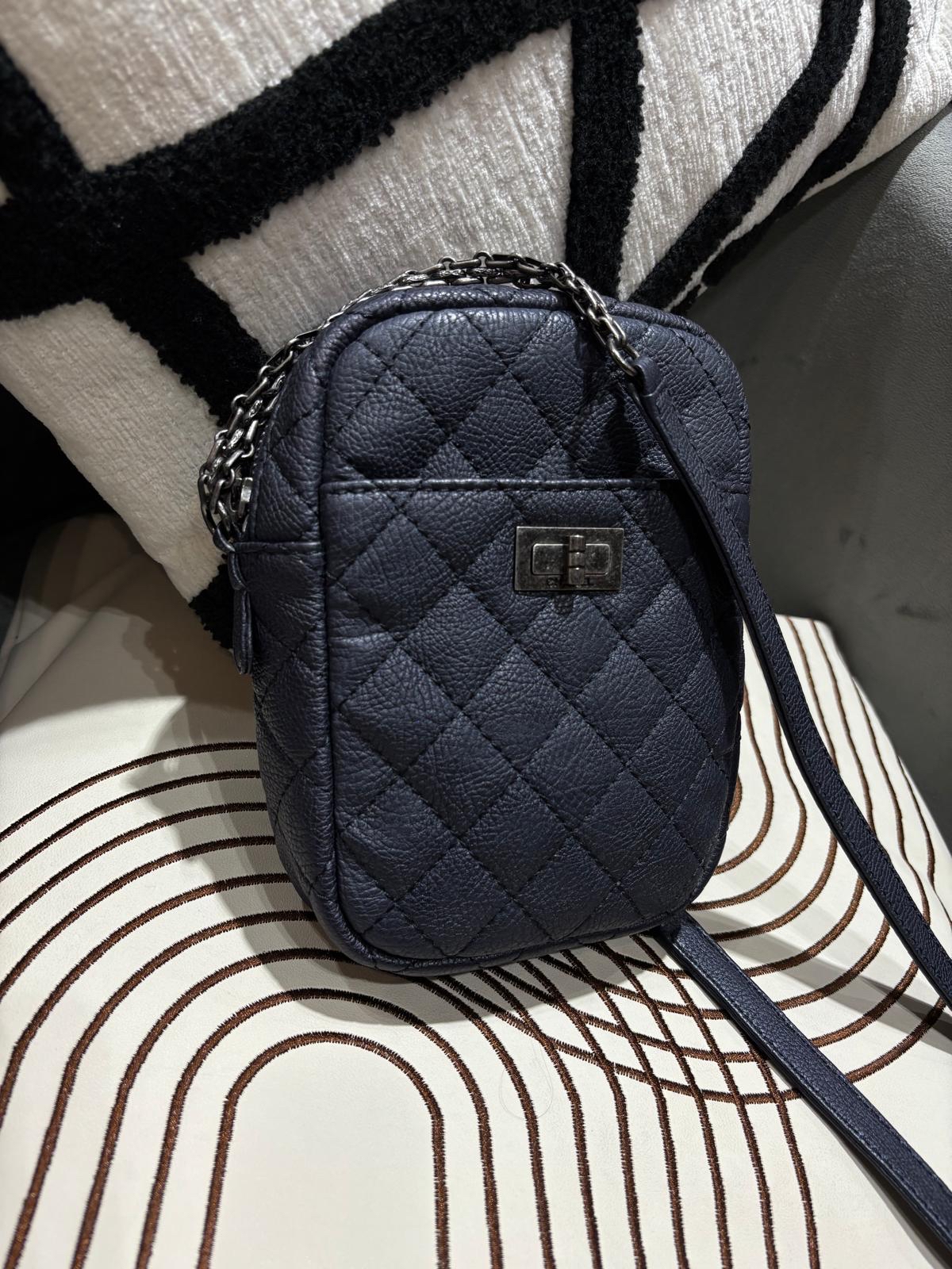 CHANEL 2.55 CROSSBODY BAG 牛皮 100%Authentic,95%new ✅22貼✅dust bag 