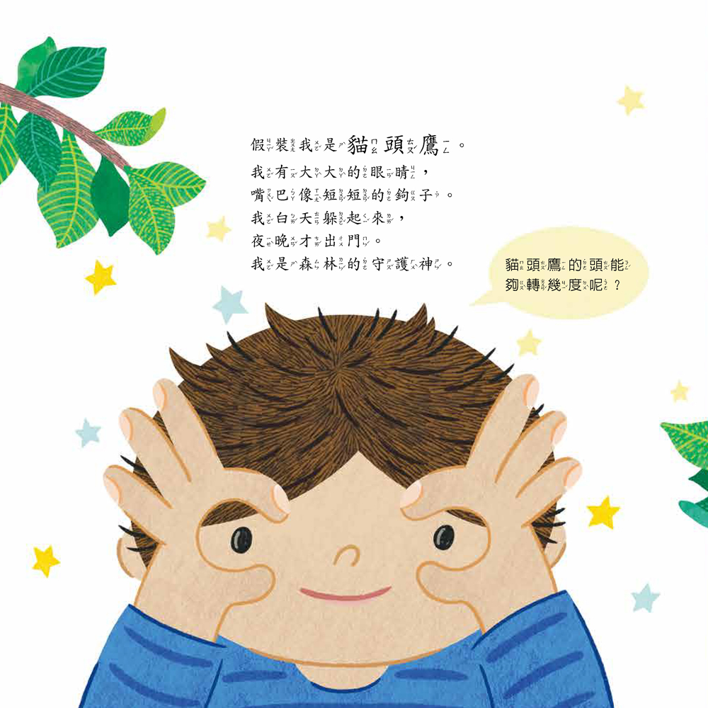 小五南 假裝我是貓頭鷹─玩假扮遊戲認識鳥類