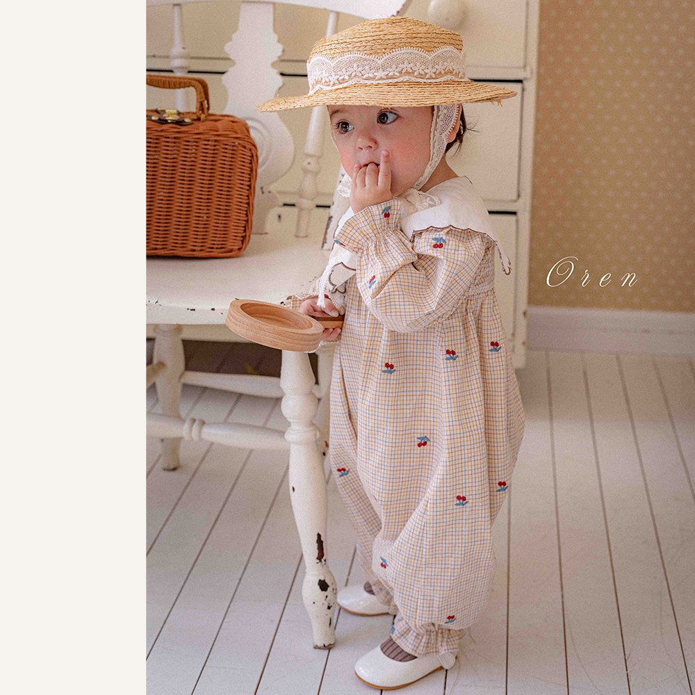 車厘子🍒 大領 Jumpsuit / 連身裙 