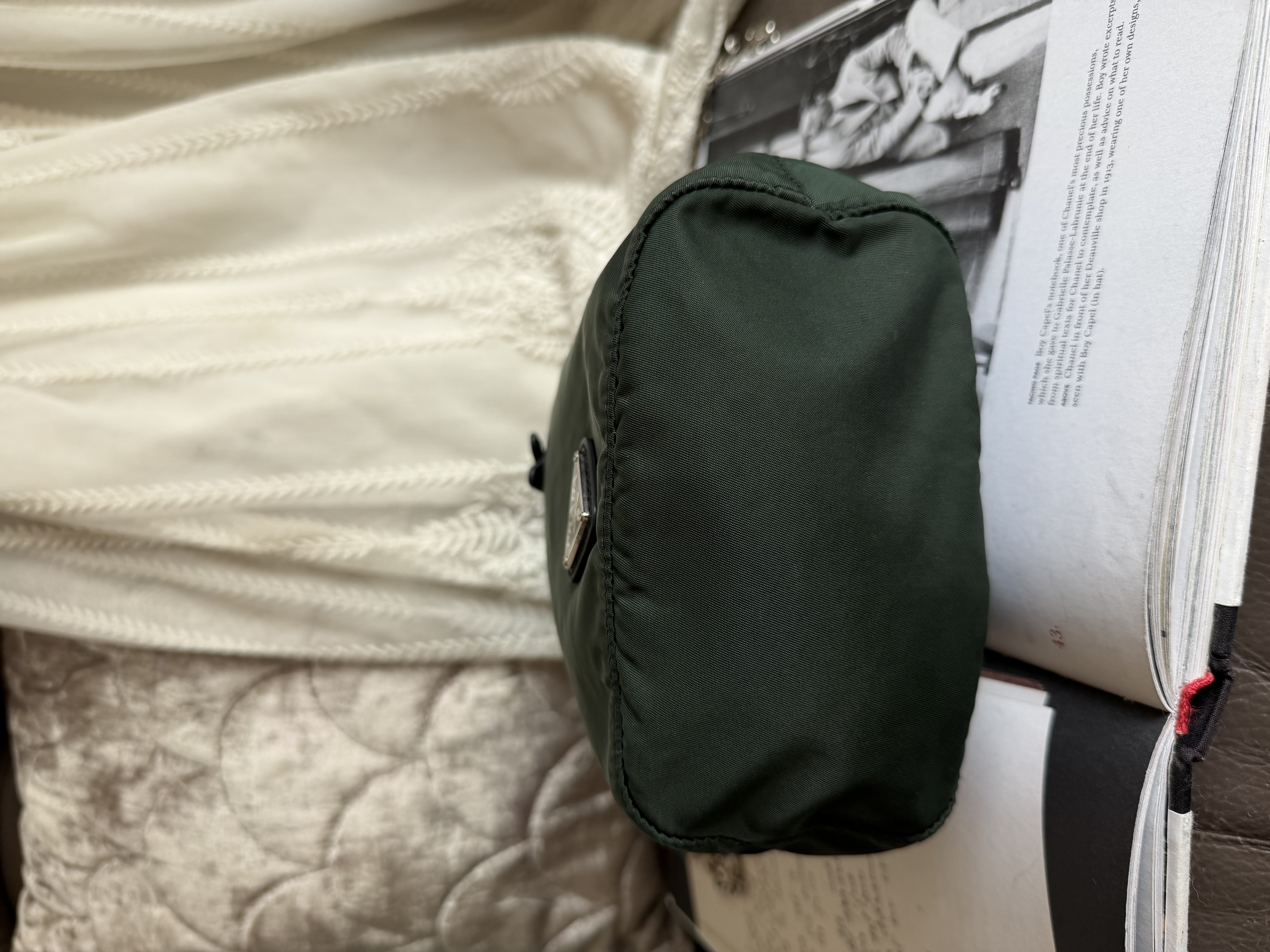 Prada green Bucket bag