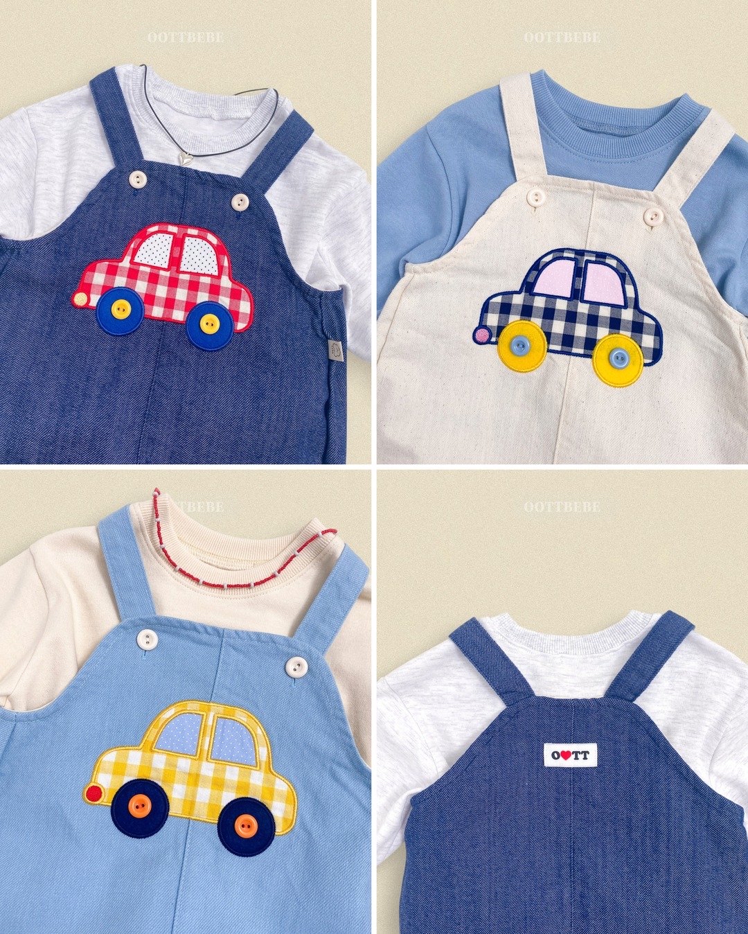 OOTT | Boongboong-i Denim Overalls