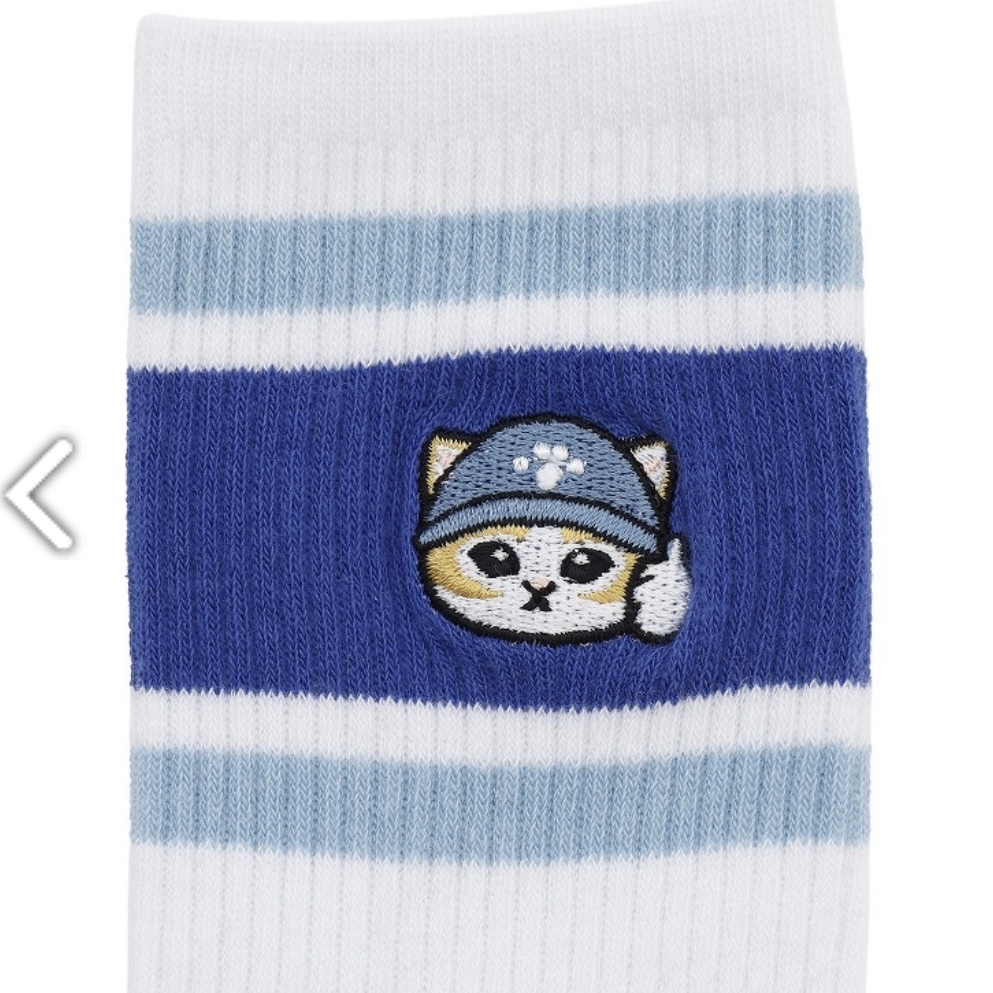 Mofusand 鯊魚貓 22-24cm襪｜預訂