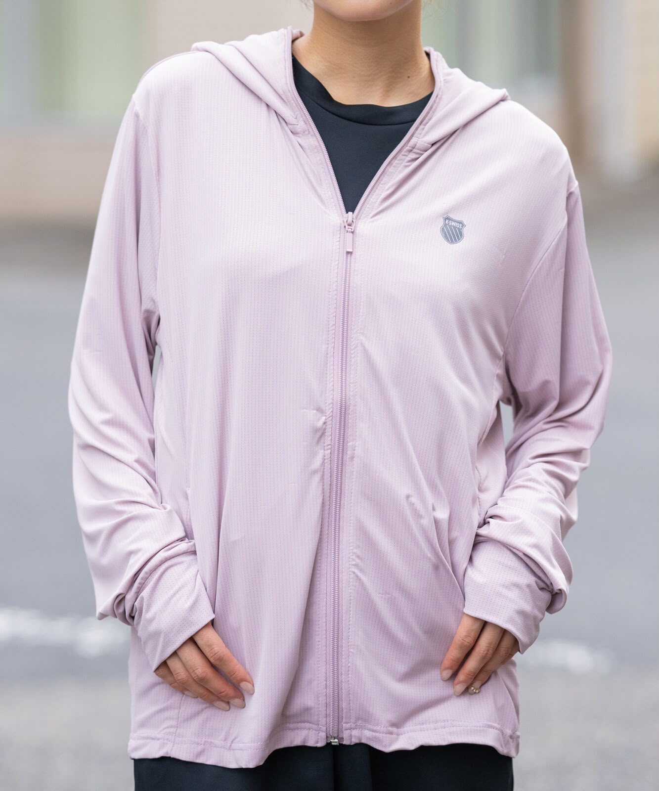 K-Swiss 冷感輕量防曬外套