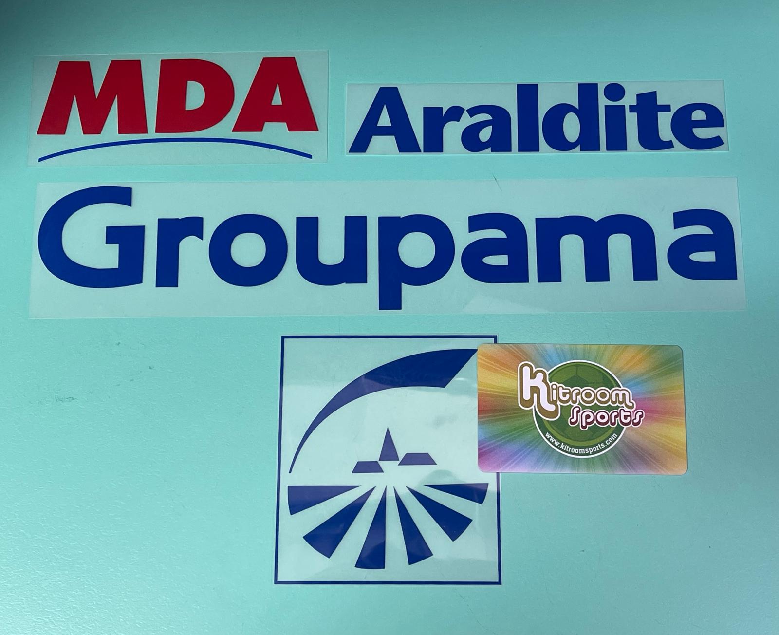 2011-12 Olympique Lyonnais Home Sponsor Set