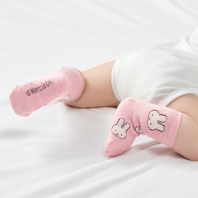 部分現貨💚代購 台灣直送💚正版授權Miffy and Friends提花中筒襪三件套