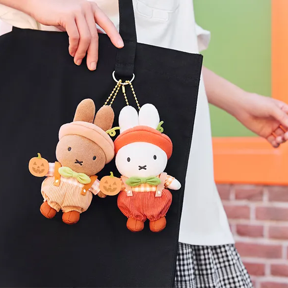 預購新品* [日本直送] 日本豪斯登堡 萬聖節Halloween Miffy/Melanie掛件公仔