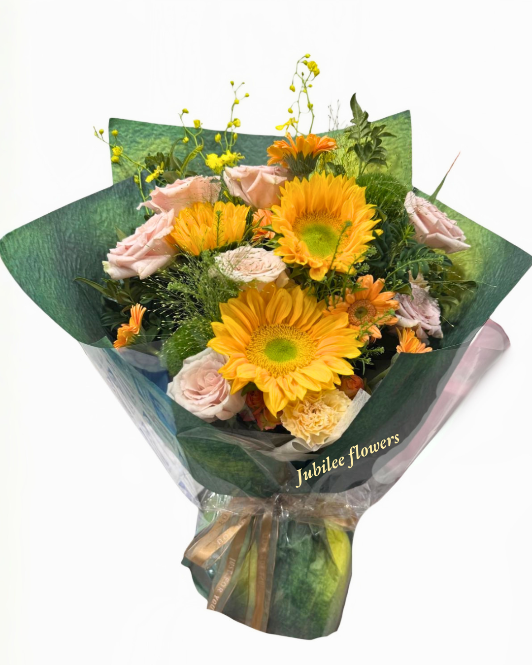 🌻向日葵 · 玫瑰混搭花束