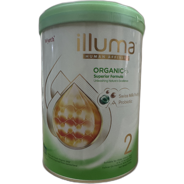 illuma Organic 有機2新裝800g  6/箱