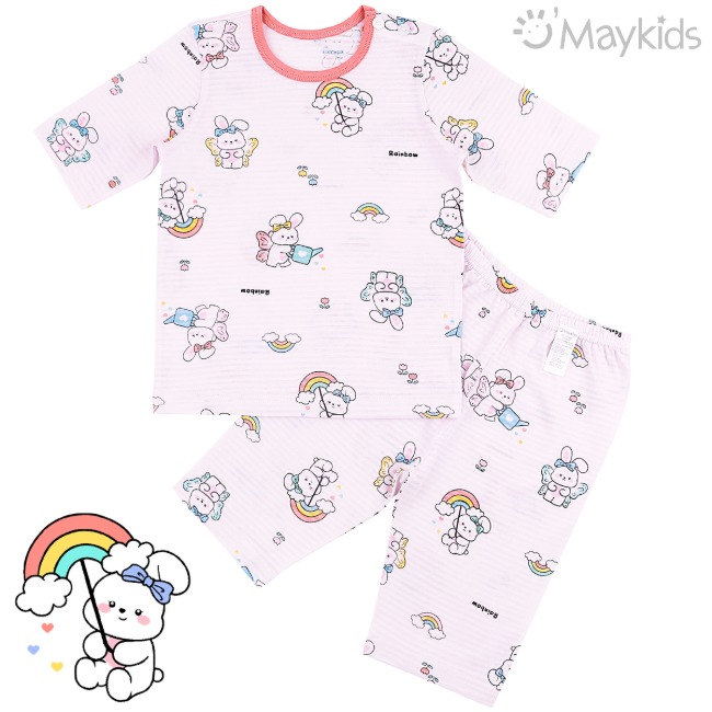 Maykids 7分袖家居服 (蝴蝶兔)