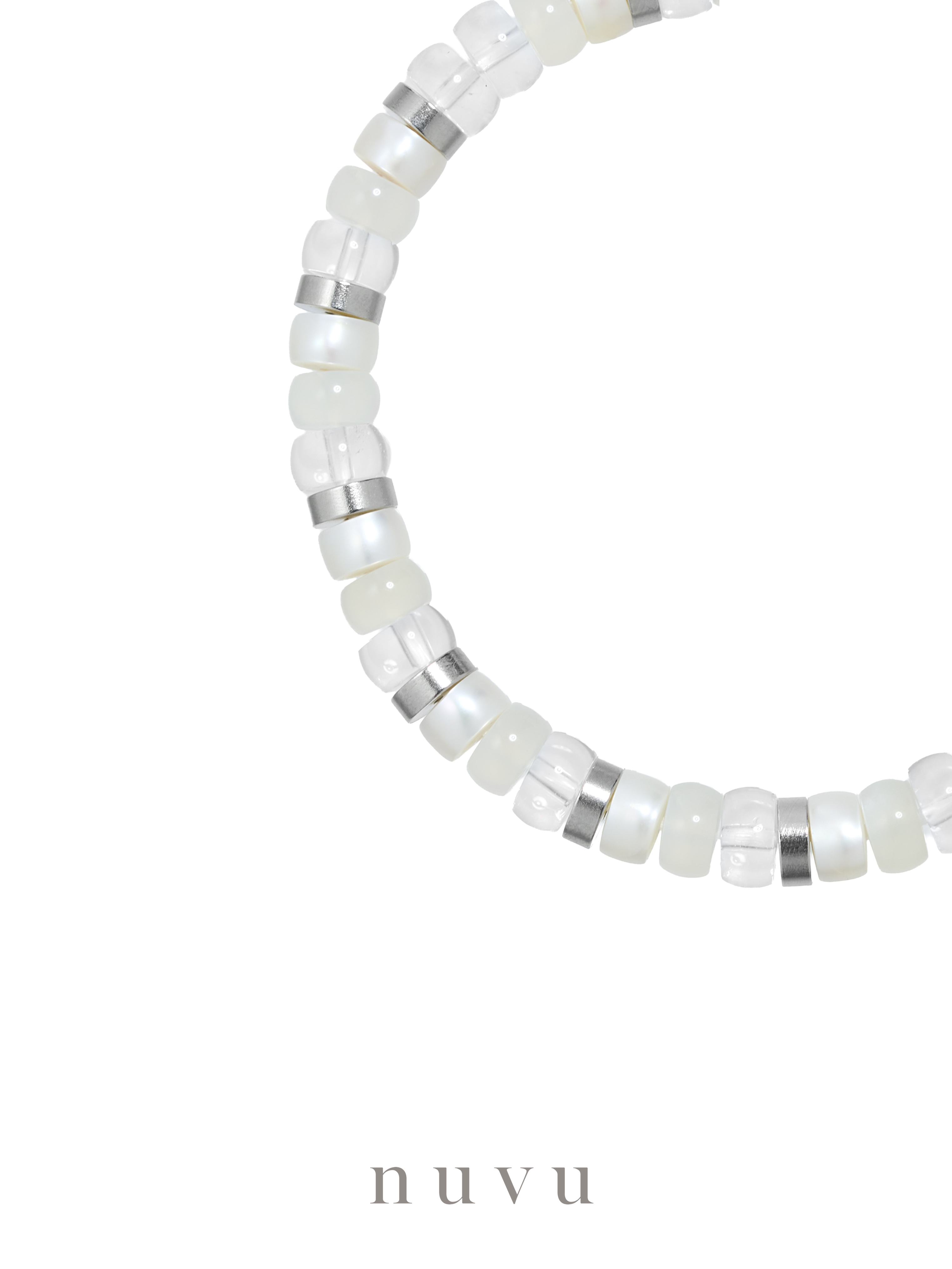 Shade of White Bracelet
