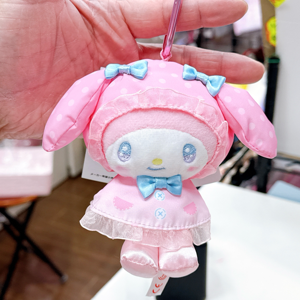 日本版Sanrio 雨衣系列公仔掛飾/鎖匙扣