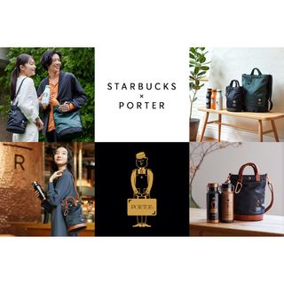 🇯🇵STARBUCKS首度合作PORTER Shape Drum Bag與水瓶聯名21/6發售