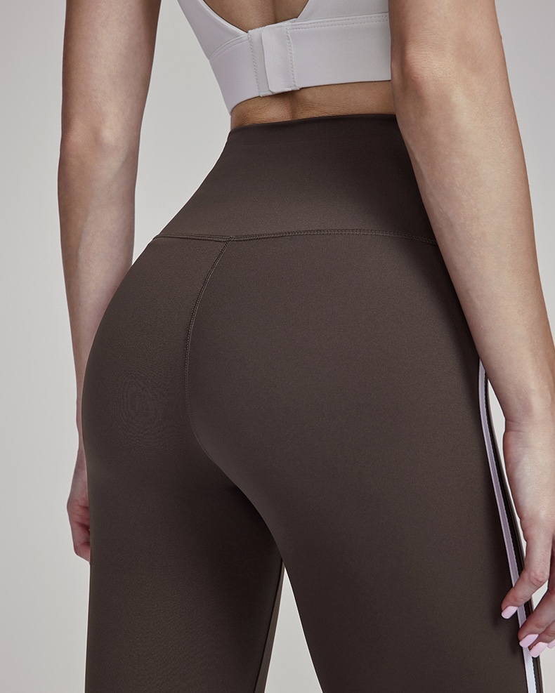 修身顯瘦高腰微喇瑜珈健身褲