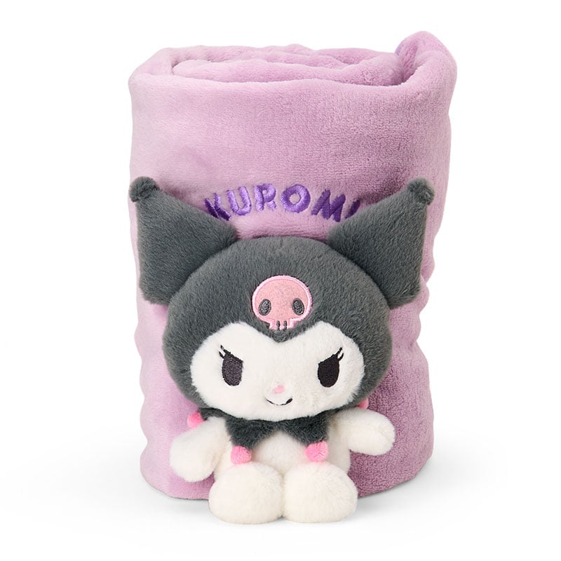 現貨｜Sanrio Kuromi 日版 兩用 毛毯 2-WAY Blanket 110x70cm (71527-1)