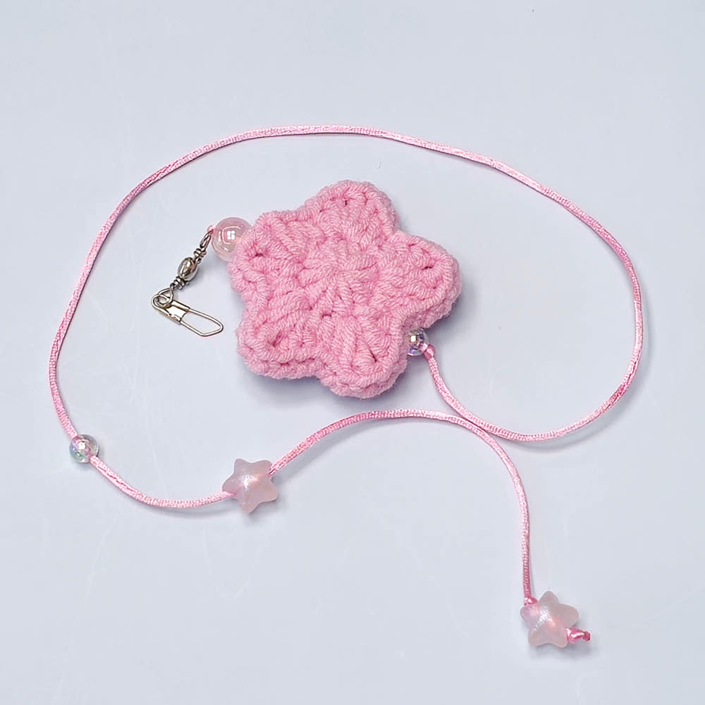 韓國 🇰🇷 handmade 編織 星星 替換逗貓頭 （三色，隨機發出）