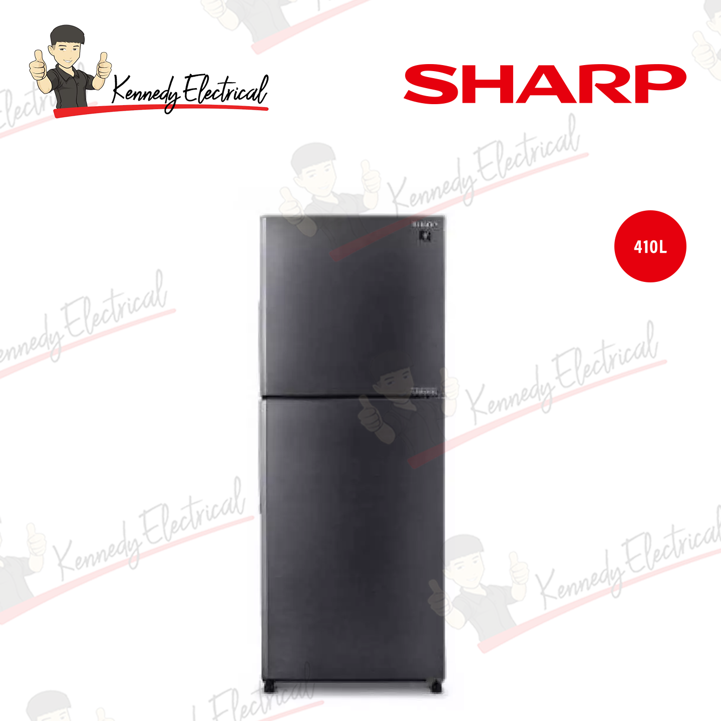 Sharp 410L J-Tech Inverter Refrigerator (SJ4122MDS)