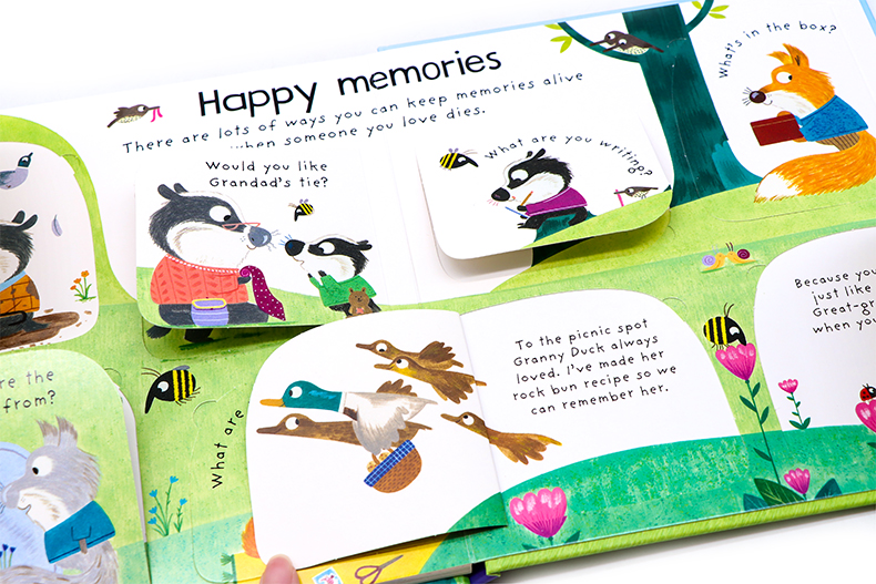 Usborne First Questions and Answers系列翻翻書Why Do Things Die 為什麼萬物會消亡