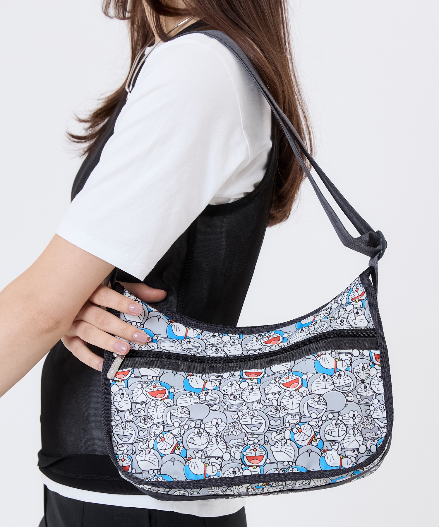 [訂購] [日本直送] 💙 LeSportsac「CLASSIC HOBO」 📏 尺寸/內容：高約20cm｜闊約27cm｜厚約15cm｜厚約6cm {TF260805}
