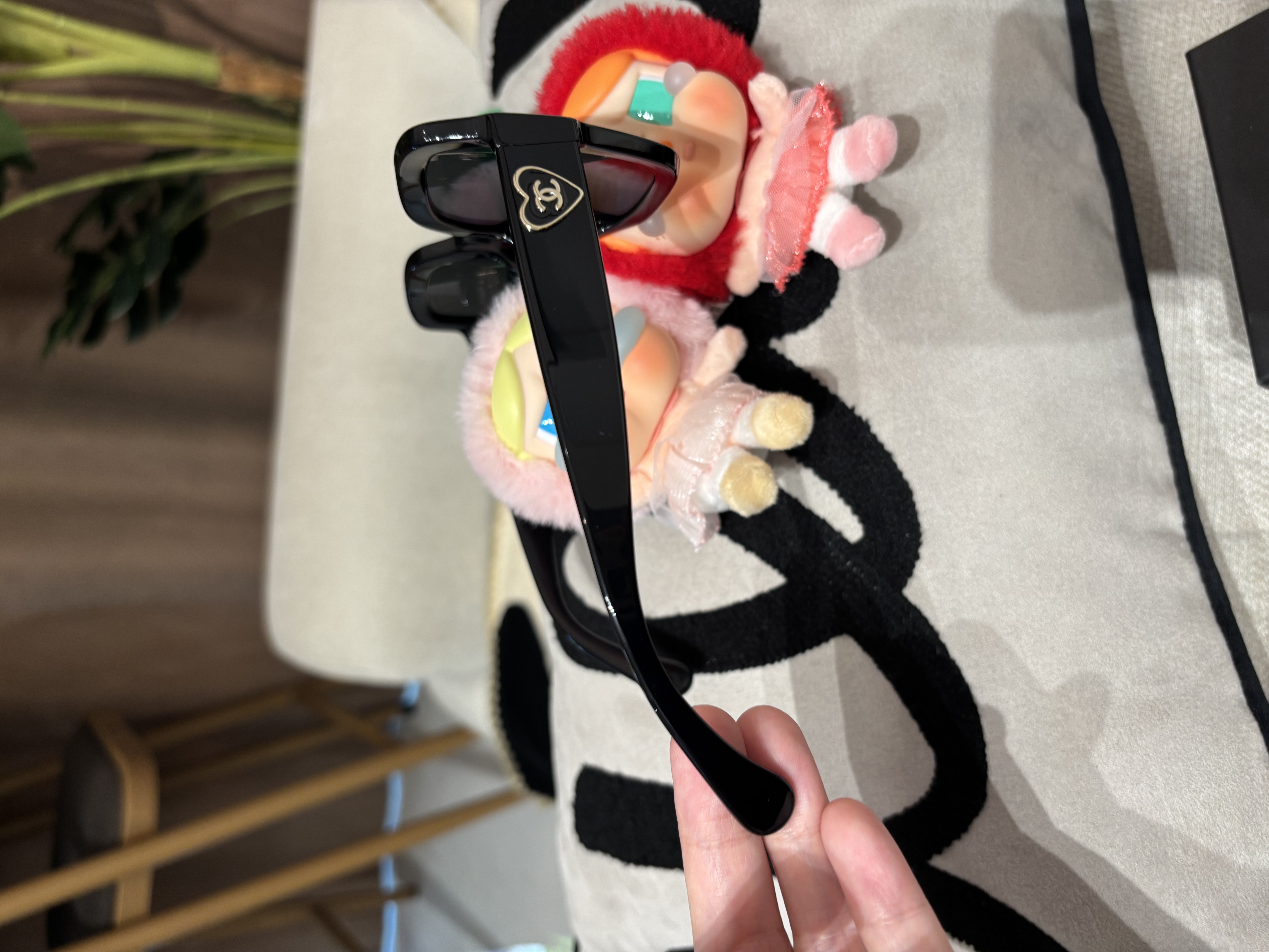 Chanel sunglasses CC heart 5479 太陽眼鏡 100%Authentic,98%new ✅Box
