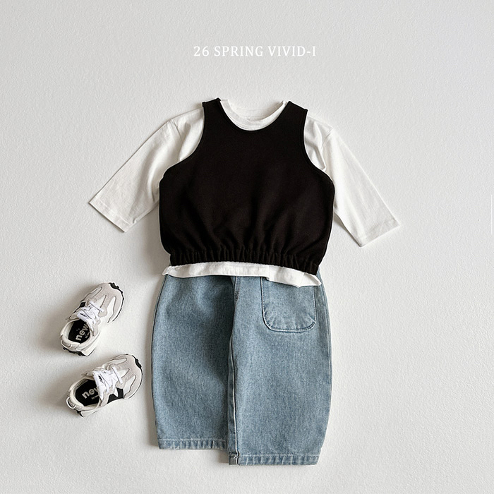 🇰🇷vivid_I set (vest+pants)