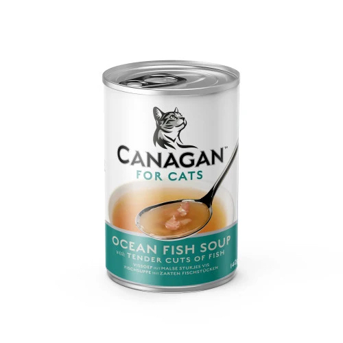 CANAGAN 原之選 營養補水沙甸魚配鯖魚湯罐 140g