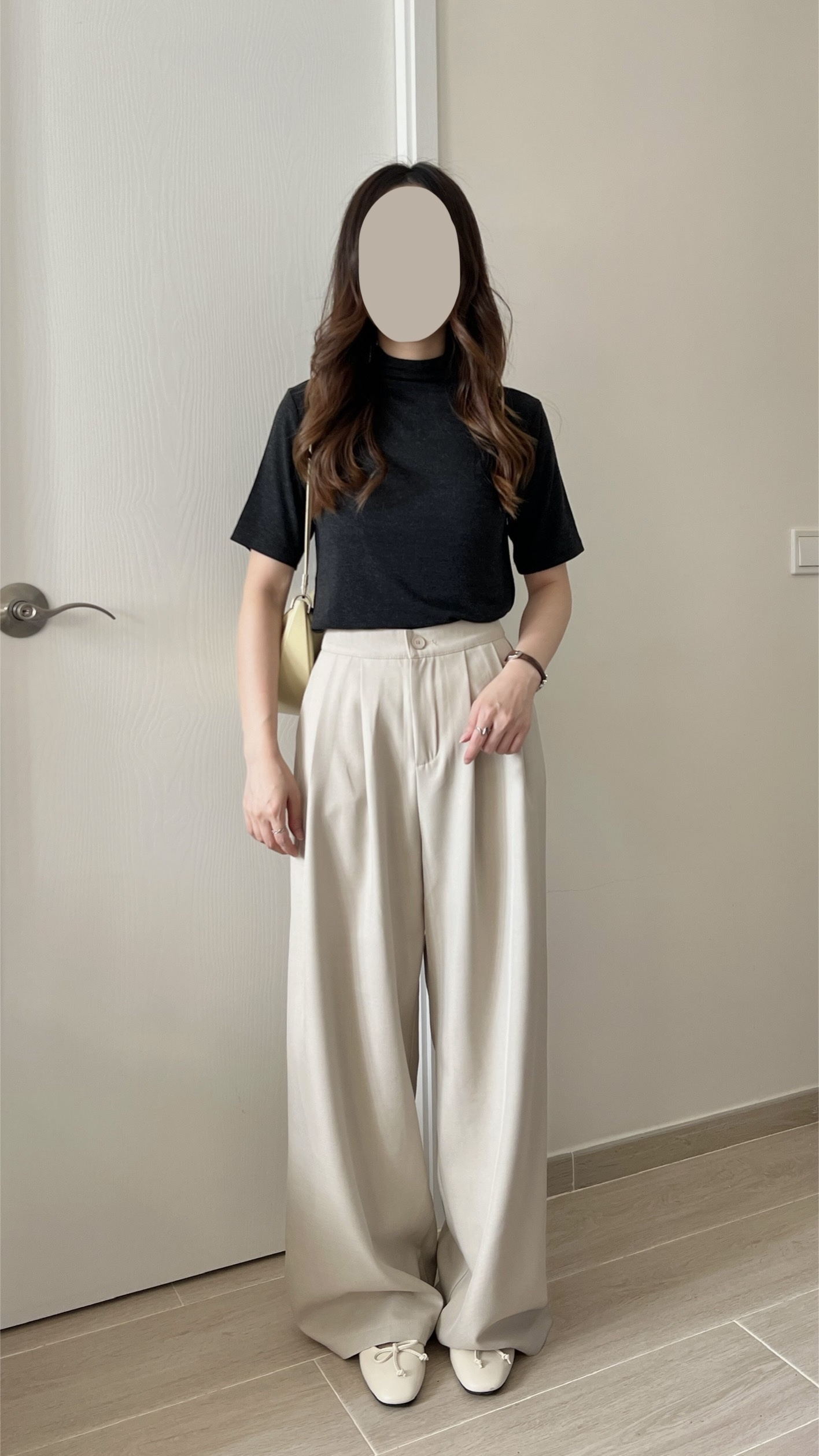 彈性好樽領薄tee 日常款 現貨