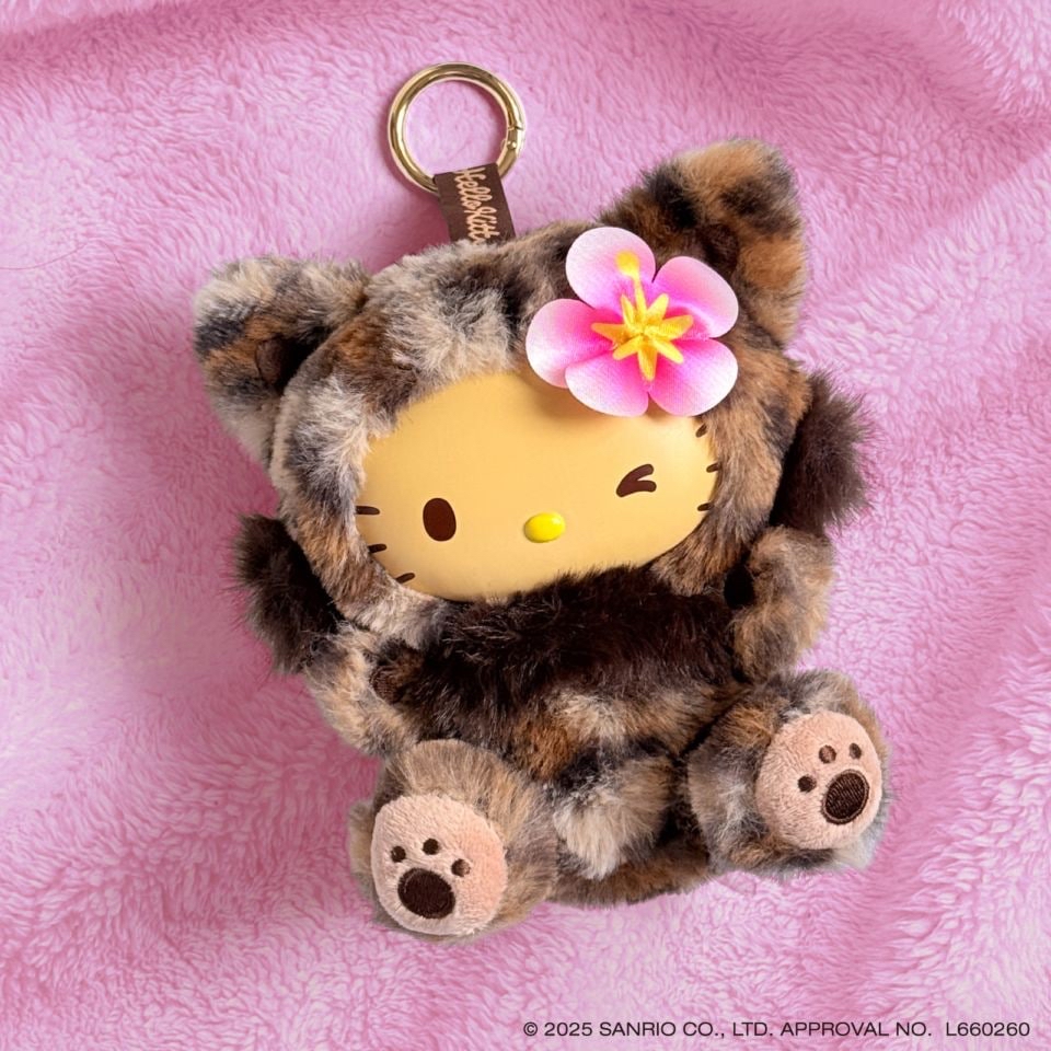 🎌日本直送🎌 Hello Kitty 地區限定 扮貓造型 膠面 大公仔掛飾