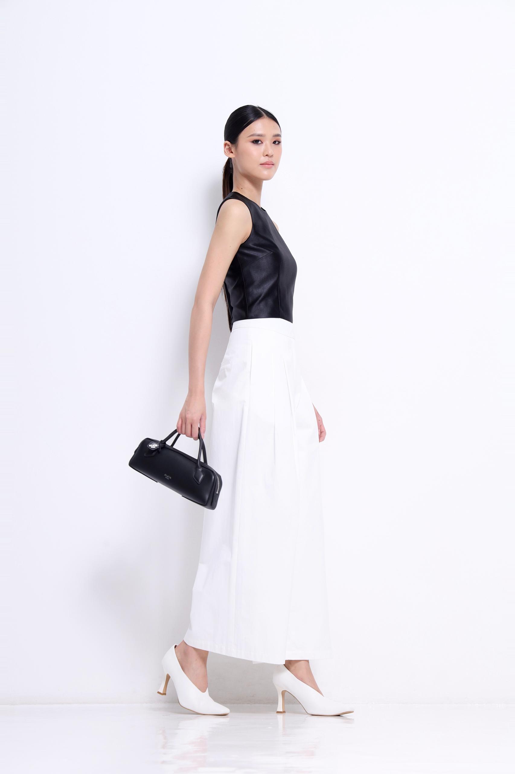 CB2730 Aurelia Satin Crop Top