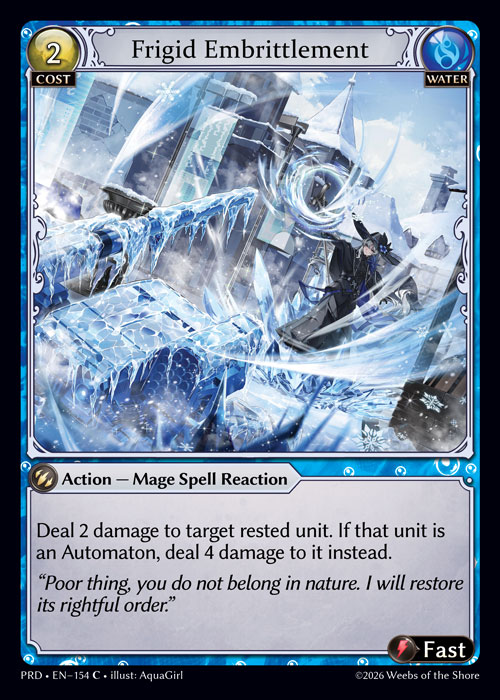 FOIL - Frigid Embrittlement / PRD-154 (C)