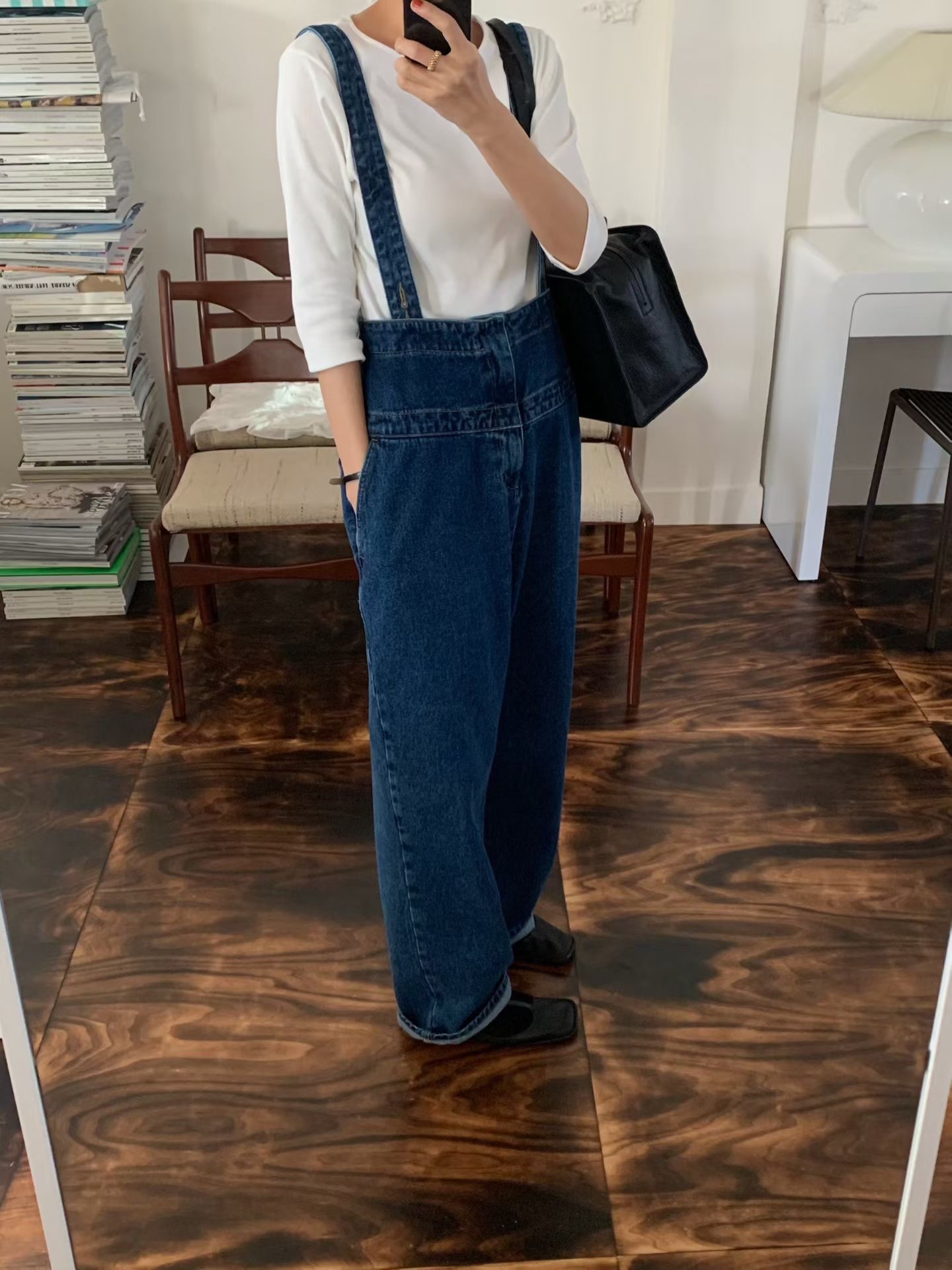 Middle sleeve cotton tee