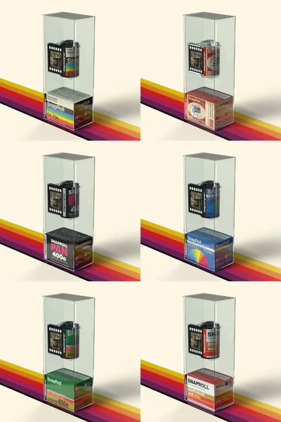 🧲預訂26年1月：Escura SnapRoll 菲林型膠卷底片相機吊飾盲盒（ 原盒6盒 ）