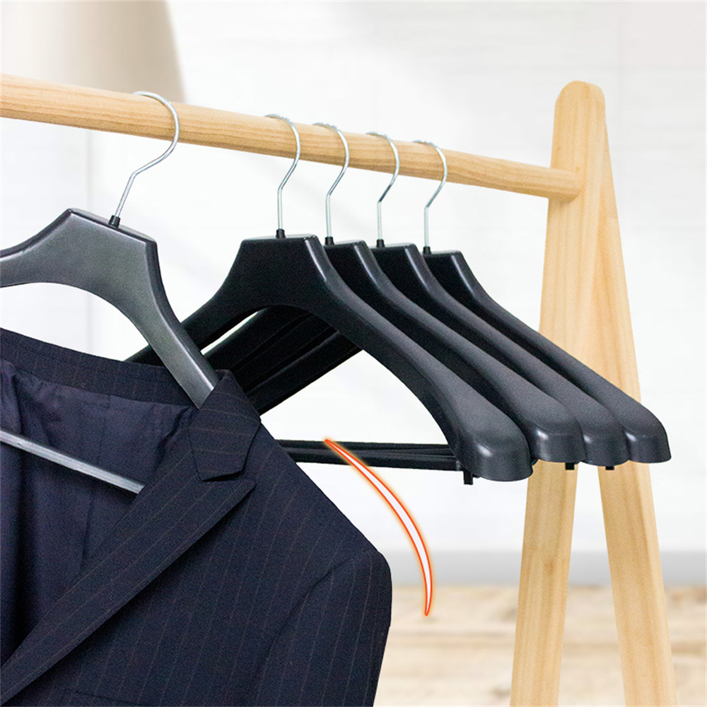 無痕防滑寬肩衣架 無檔 X510-46cm UB0244