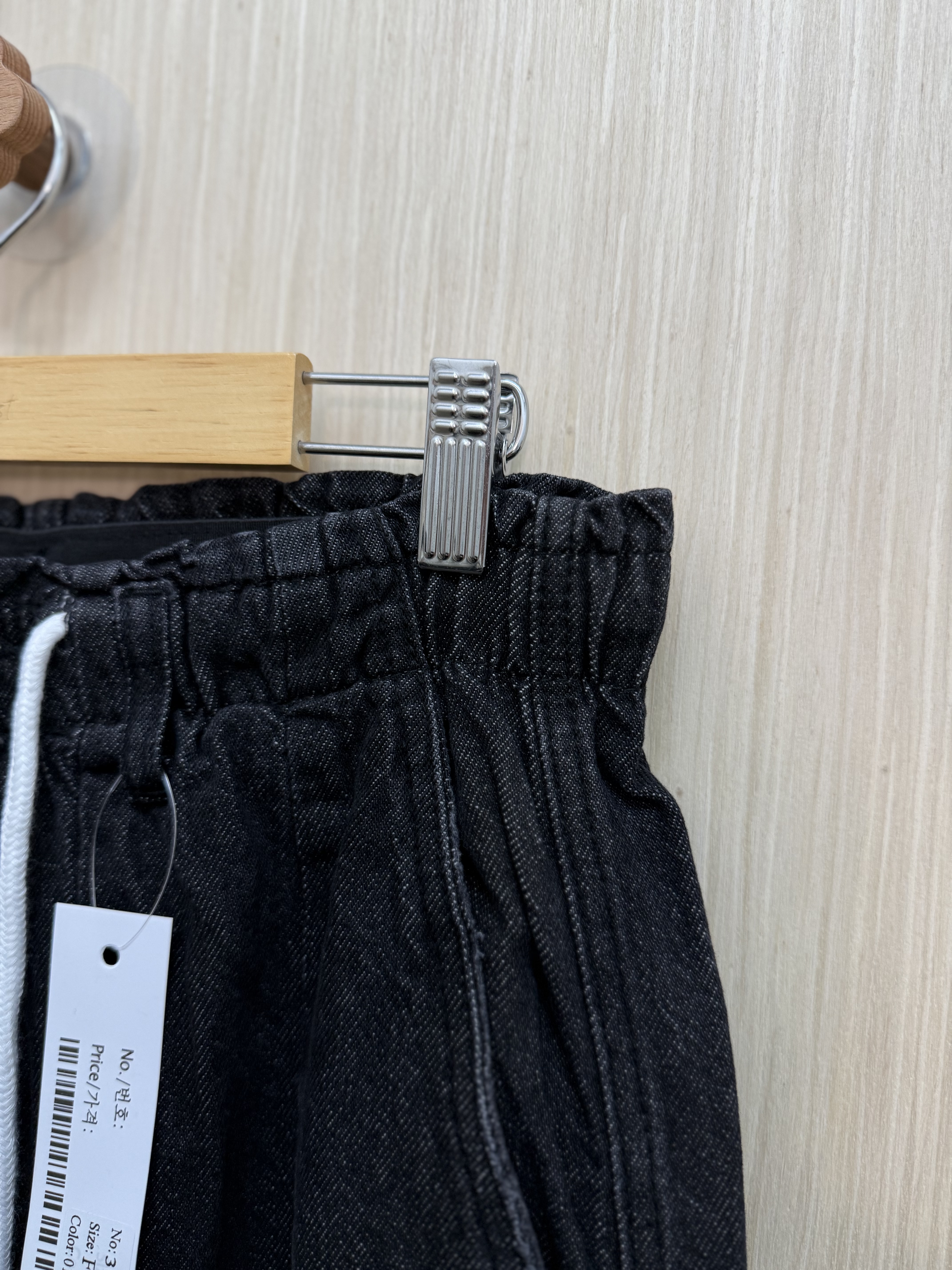 修腳牛仔褲（牛仔黑）