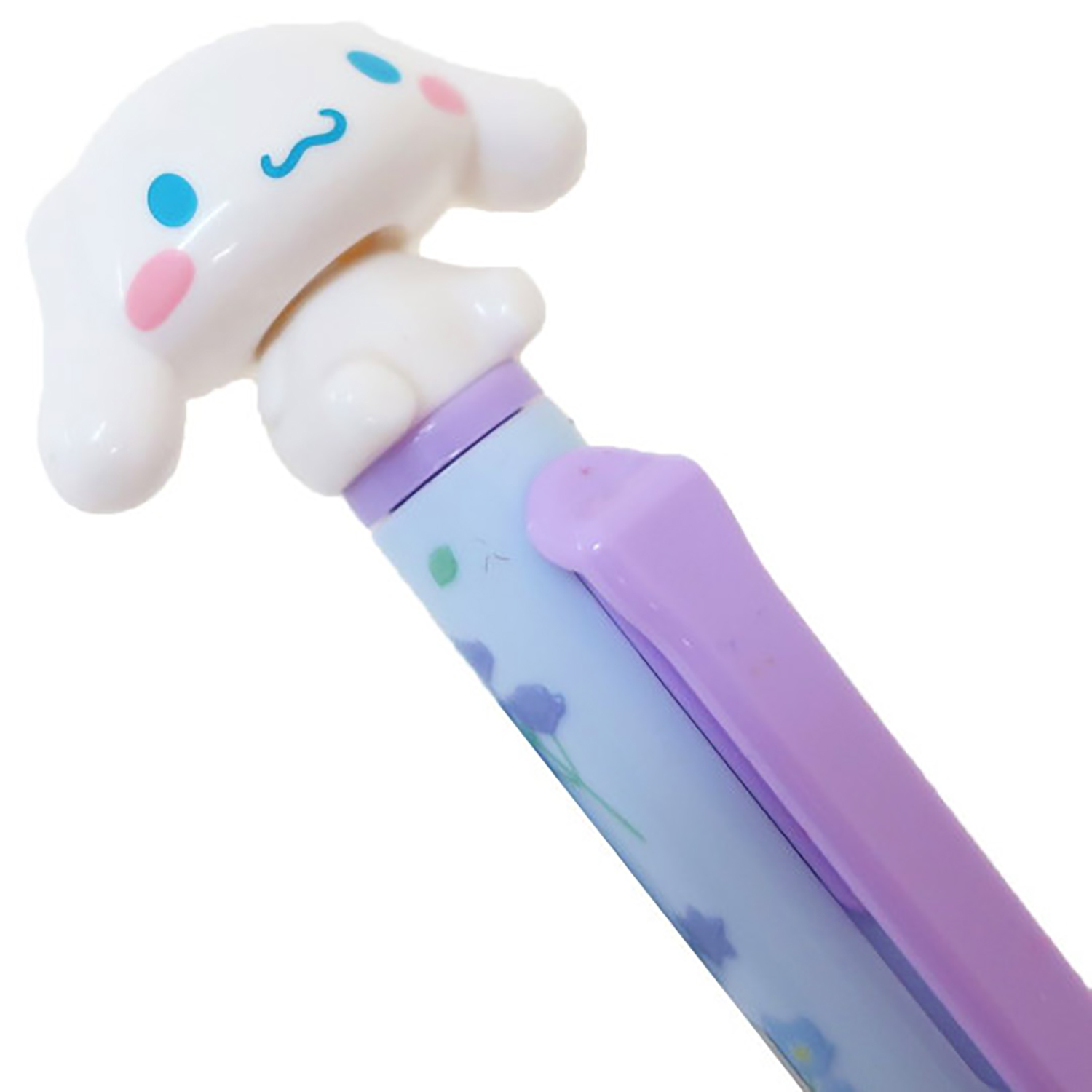 Sanrio - 立體搖頭公仔原子筆 (淺藍色玉桂狗款)