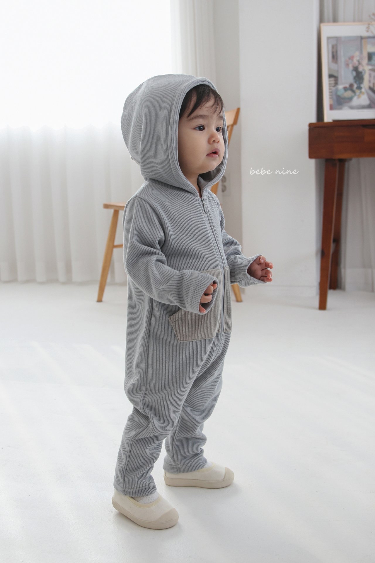 🌸預訂 韓國直送🌸🇰🇷Bebenine兩色小兔恐龍造型連身服