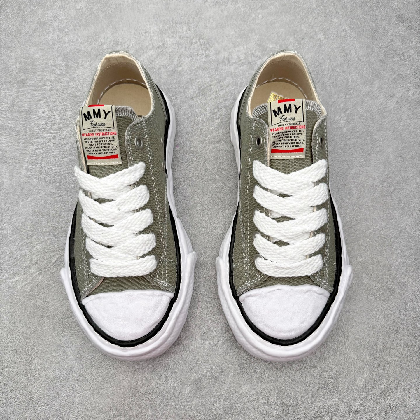 Maison Mihara Yasuhiro MMY Peterson OG Sole Canvas Low-top Sneaker