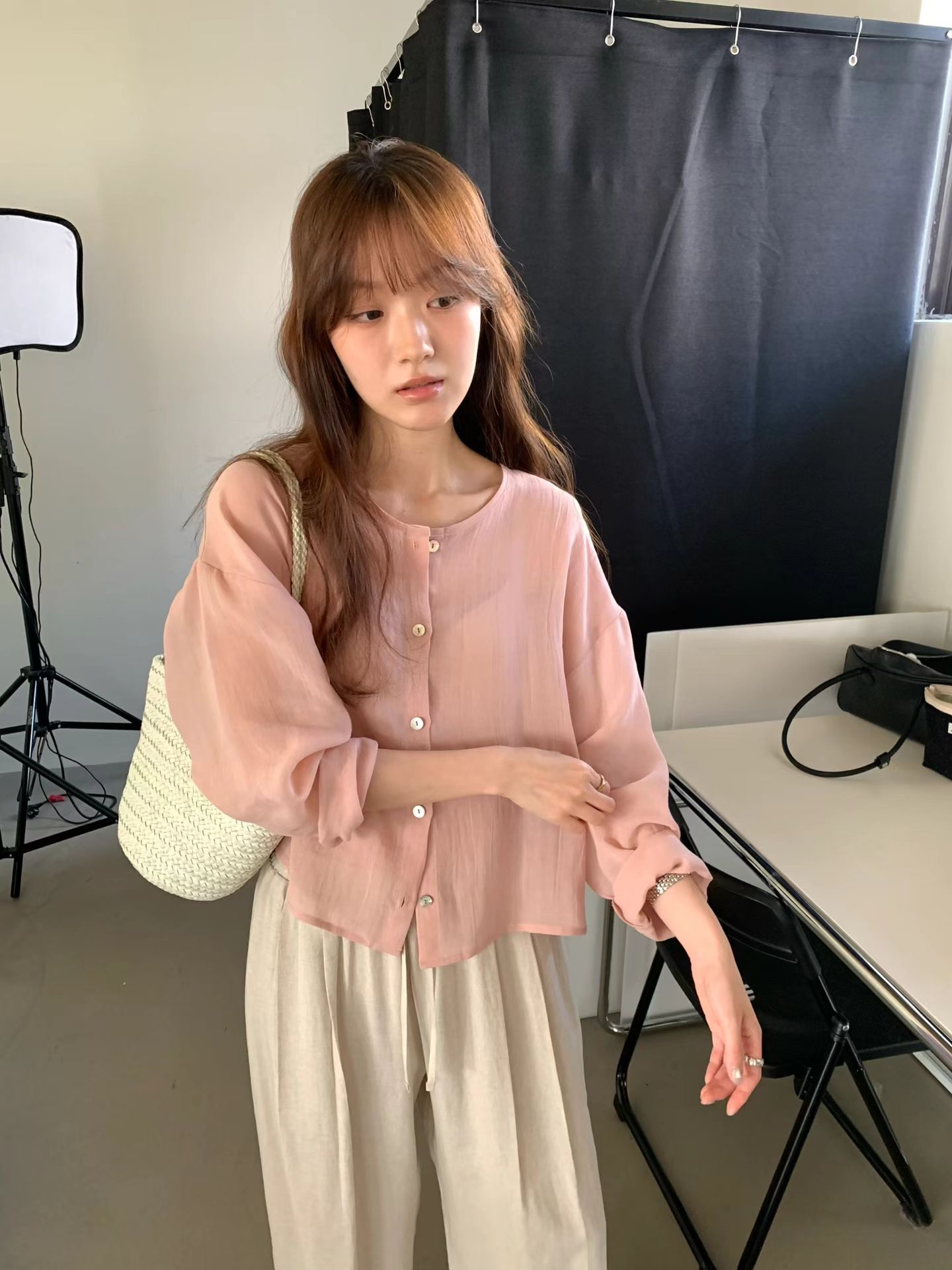 🇰🇷東大門女裝 | modern linen shirt