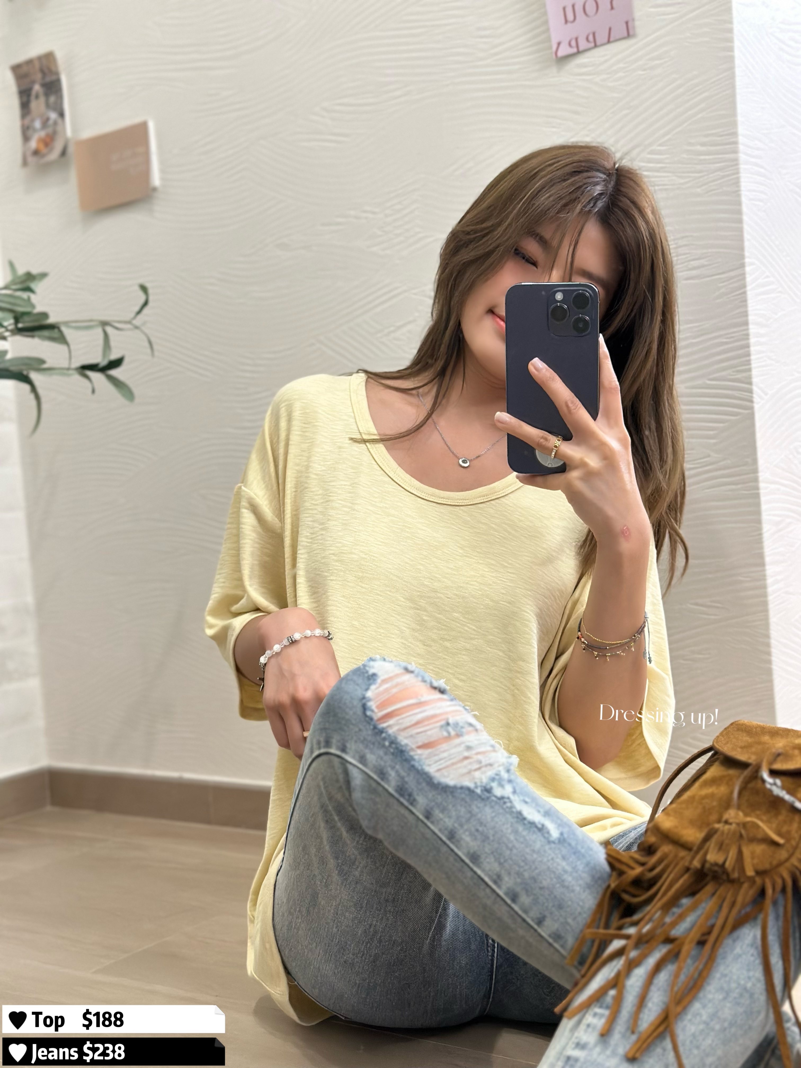  軟棉棉推介｜圓領純色上衣