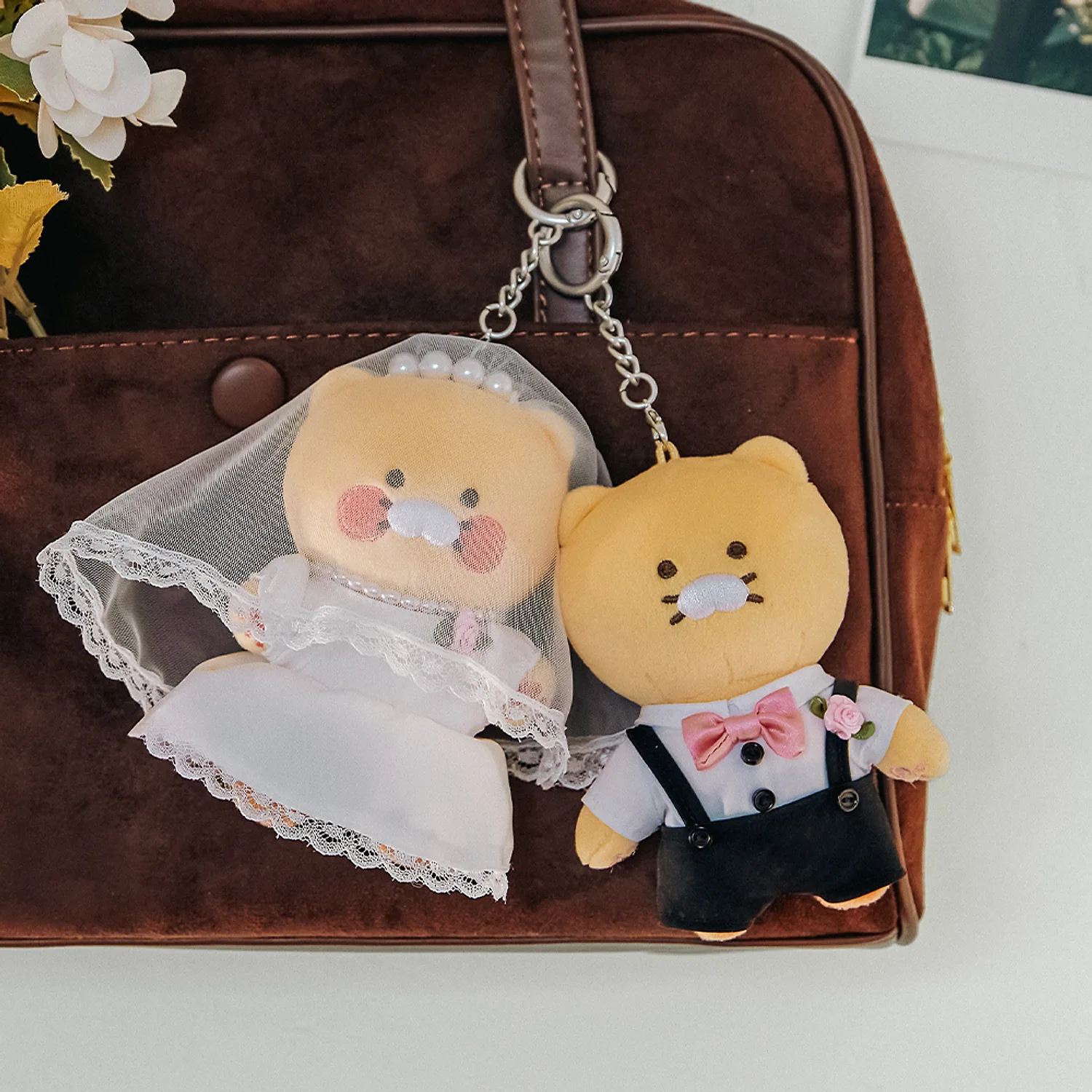 Kakao Friends 春植結婚Keyring公仔套裝