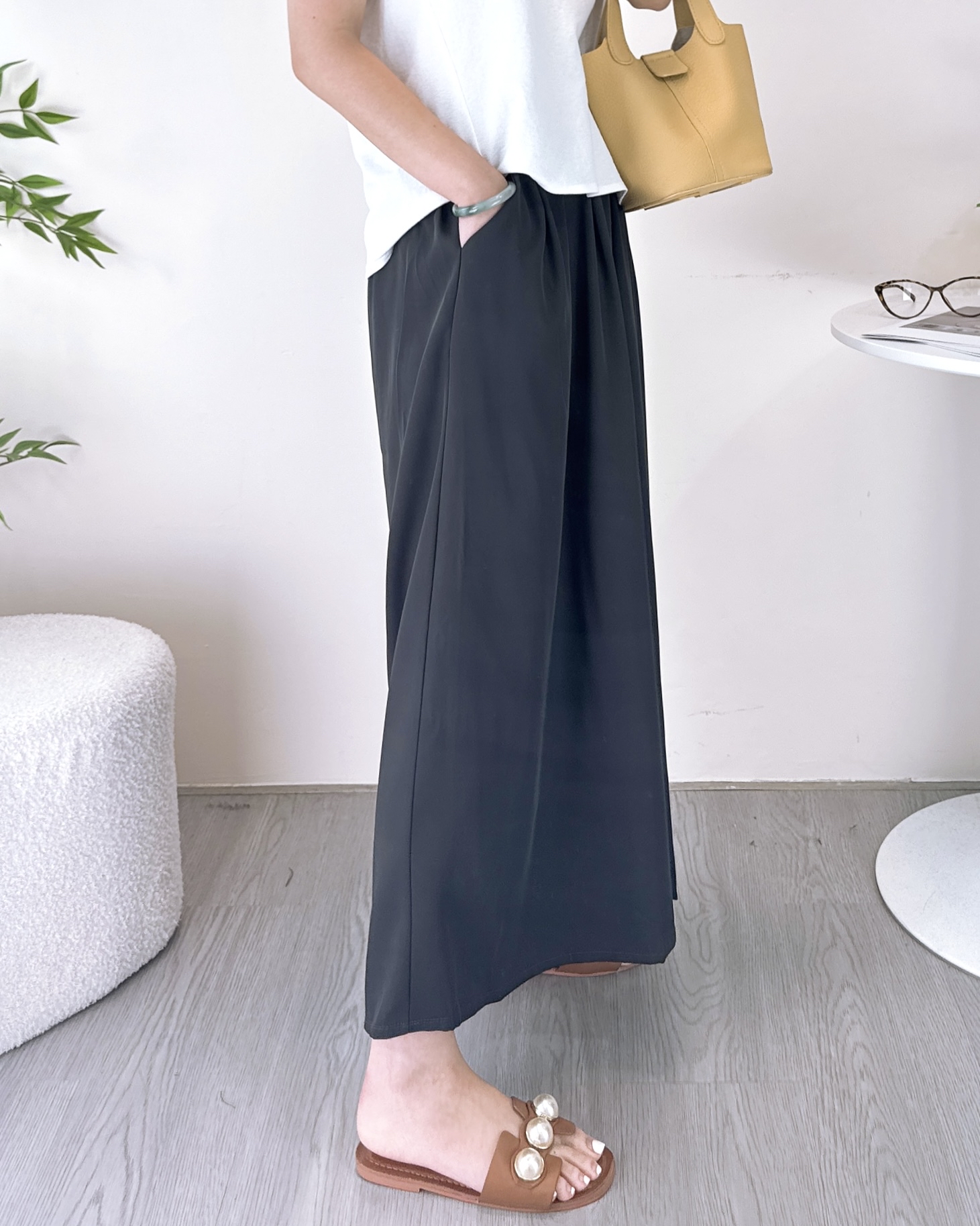 超顯瘦冰涼雪紡闊褲 3色