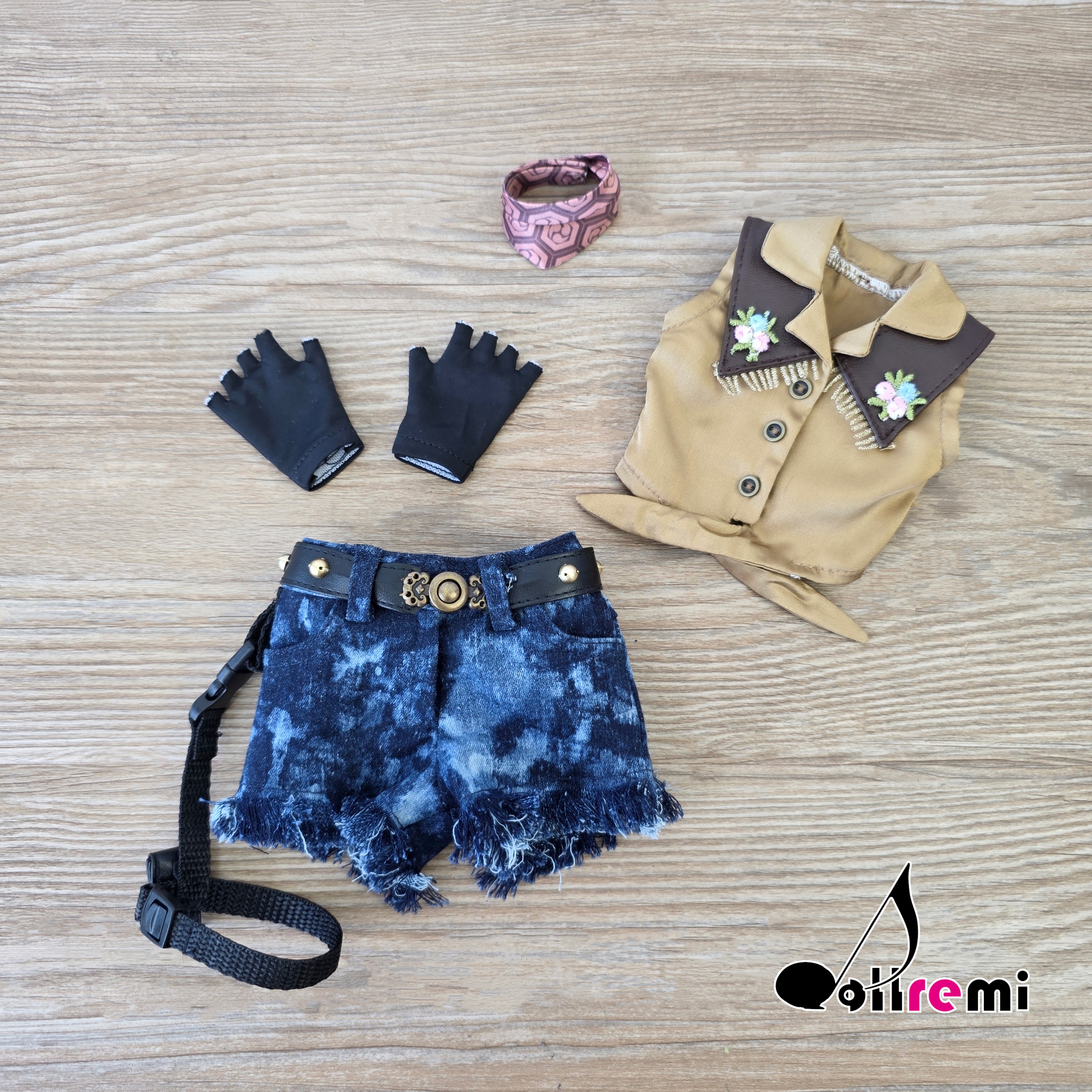 【dollremi】(DD0921) COS Resident Evil : Biohazard - Rebecca Chamber's Cowgirl costume 生化危機 - 瑞貝卡·查姆博斯 - 女牛仔風