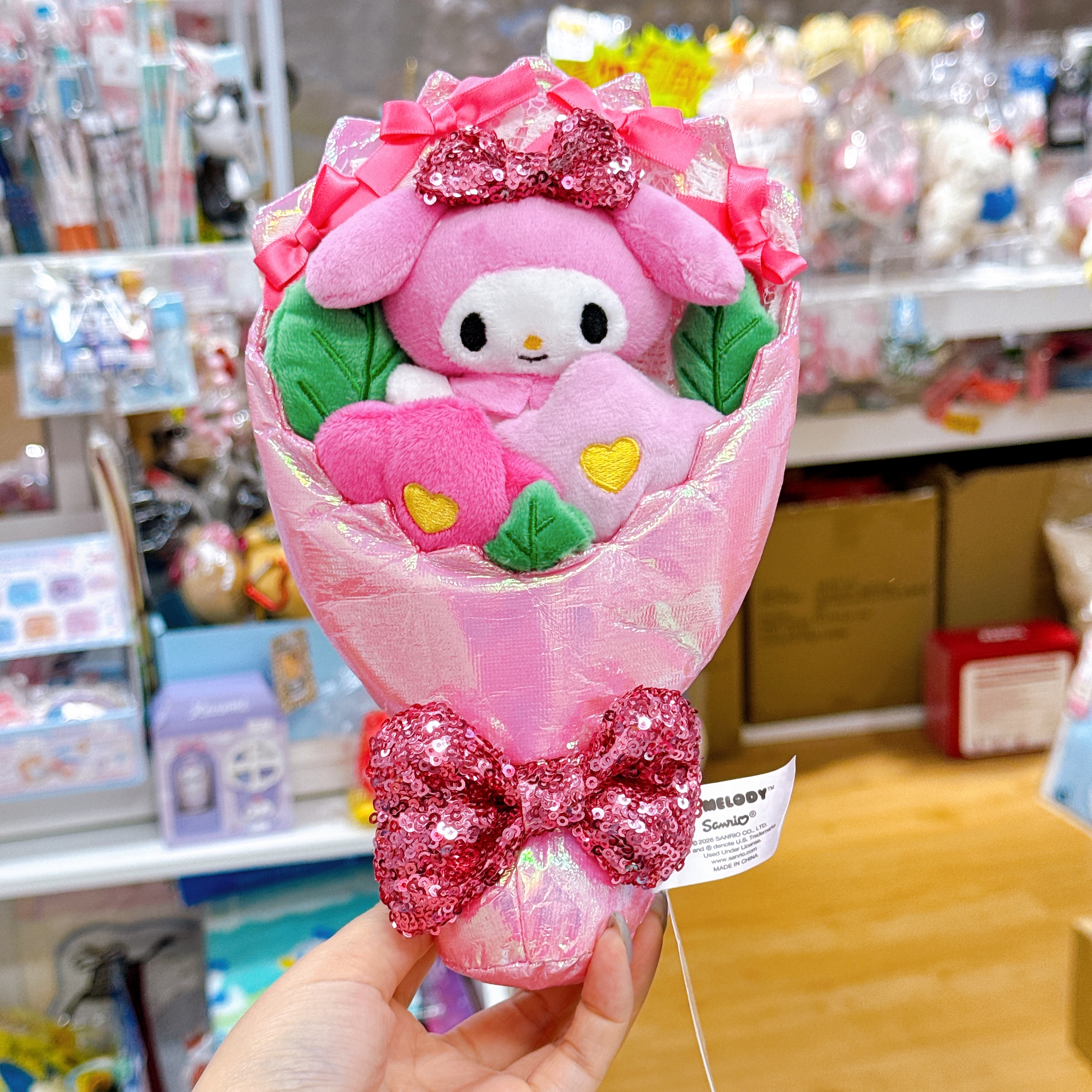 原裝行貨Sanrio 花束公仔/掛飾 送禮一流