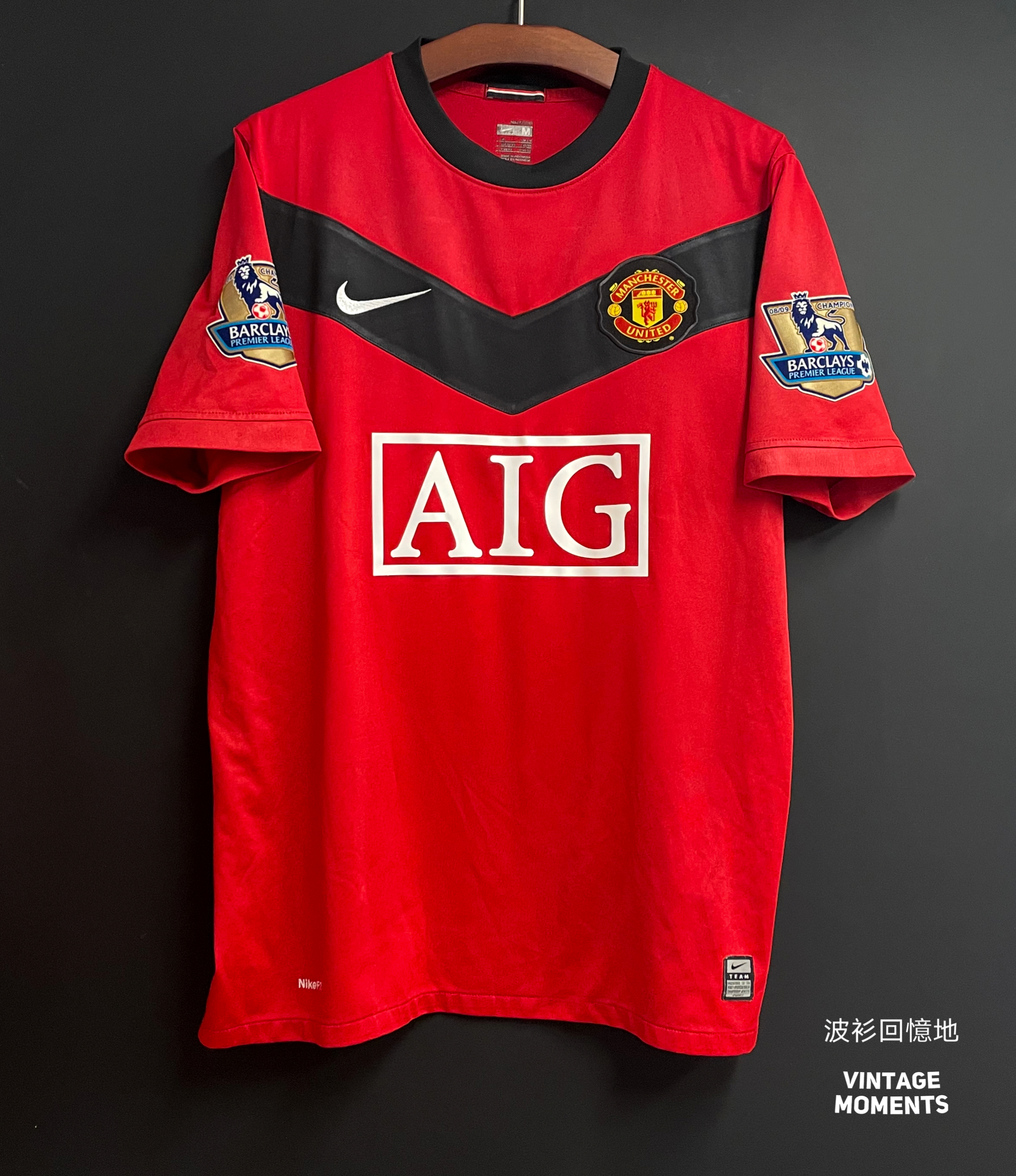 曼聯09/10主場 卡域克 MANCHESTER UNITED HOME CARRICK
