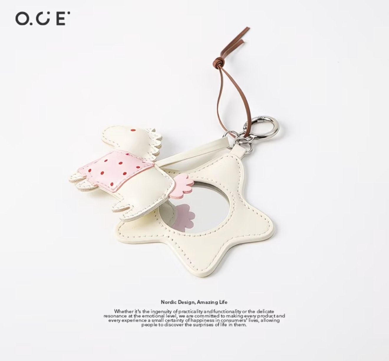 Dream Pony Mirror Keychain 