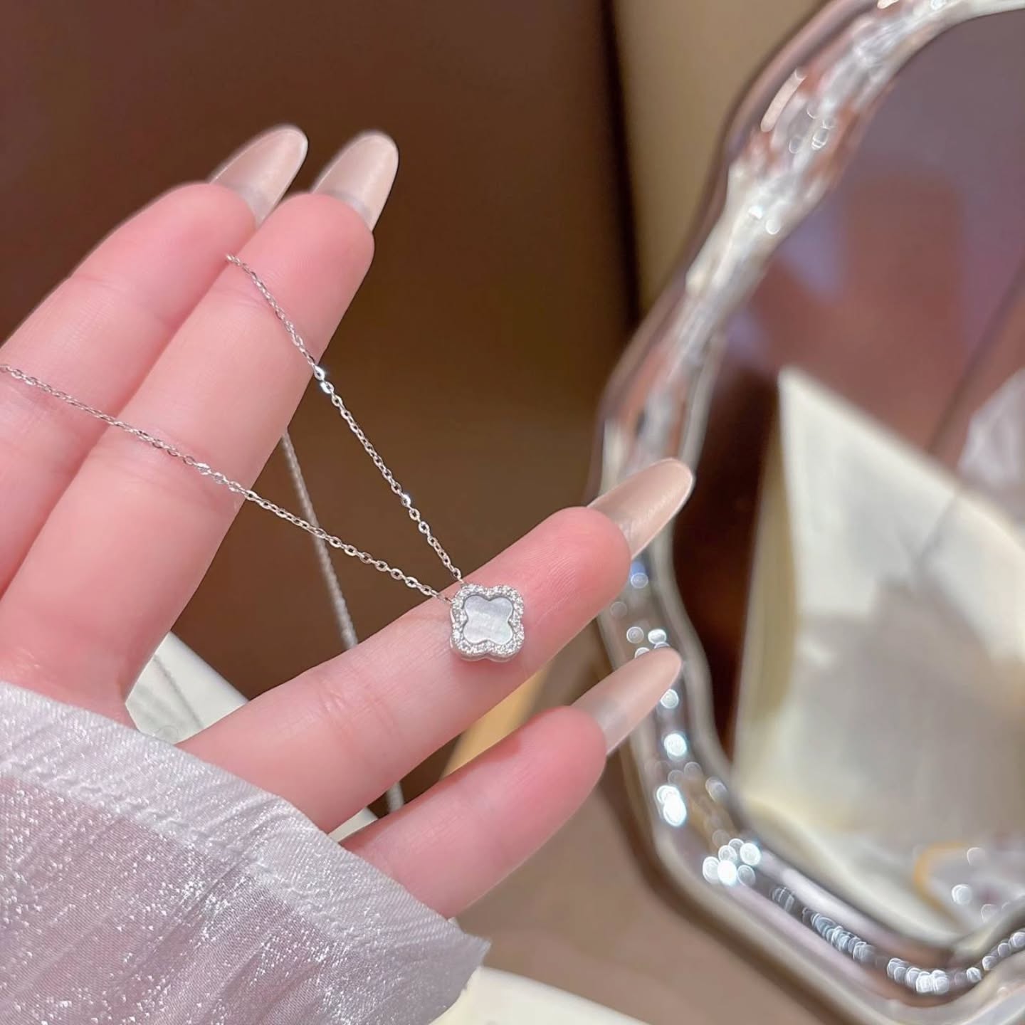 𝙁𝙞𝙧𝙨𝙩 𝘾𝙝𝙤𝙞𝙘𝙚 原创莫桑钻项链 🇨🇳